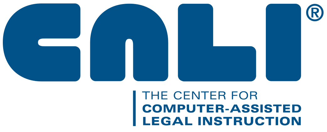 Logo for CALI Lawbooks